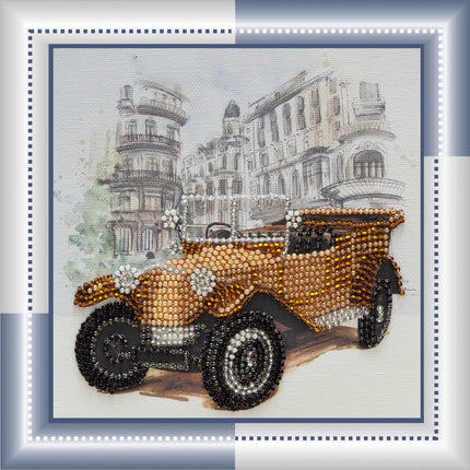 DIY Bead Embroidery Kit "Tafra-11"  5.9"x5.9" / 15.0x15.0 cm