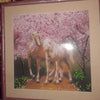 Canvas for bead embroidery "Horses In Love" 7.9"x7.9" / 20.0x20.0 cm