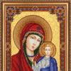 DIY Bead Embroidery Kit "Home iconostasis «Our Lady»" 7.5"x9.8" / 19.0x25.0 cm