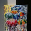 DIY Bead Embroidery Kit "Cheerful umbrellas" 7.9"x15.7" / 20.0x40.0 cm