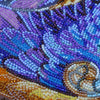 DIY Bead Embroidery Kit "Two elements" 16.9"x10.6" / 43.0x27.0 cm