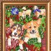 DIY Bead Embroidery Kit "Gifts" 6.7"x10.6" / 17.0x27.0 cm