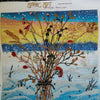 Canvas for bead embroidery "Winter bunch of flowers" 11.8"x11.8" / 30.0x30.0 cm