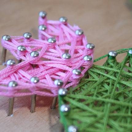 String Art Creative DIY Kit "Cactus" 7.5"x11.4" / 19.0x29.0 cm