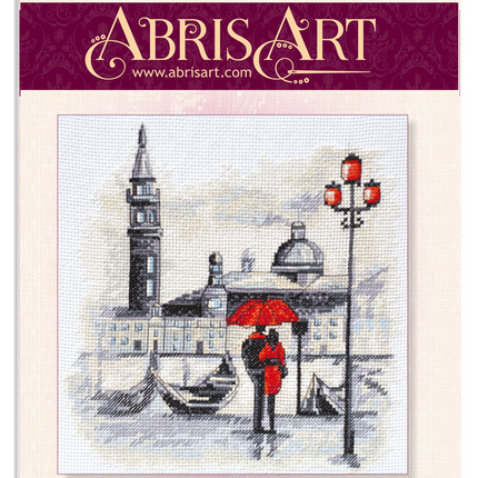 DIY Cross Stitch Kit "Special date" 7.9"x7.9"