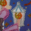 DIY Bead Embroidery Kit "Star dance"  5.9"x5.9" / 15.0x15.0 cm
