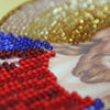 DIY Bead Embroidery Kit "Home iconostasis «The Lord God Almighty»" 7.5"x9.8" / 19.0x25.0 cm