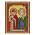 DIY Bead Embroidery Kit "Icon of St.Petr the Prince and St.Fevronia the Princess" 7.5"x9.8" / 19.0x25.0 cm