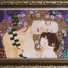 DIY Bead Embroidery Kit "Mother and Child" 14.6"x9.8" / 37.0x25.0 cm