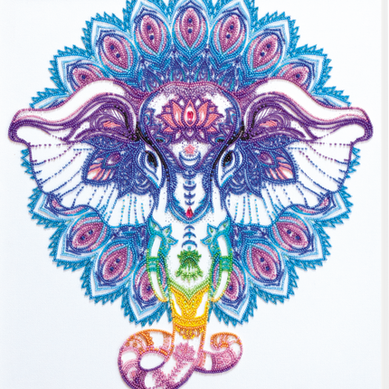 DIY Bead Embroidery Kit "Prosperity" 15.0"x15.7" / 38.0x40.0 cm