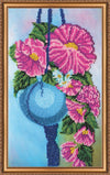 DIY Bead Embroidery Kit "Hibiscus" 7.1"x11.4" / 18.0x29.0 cm