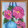 DIY Bead Embroidery Kit "Hibiscus" 7.1"x11.4" / 18.0x29.0 cm