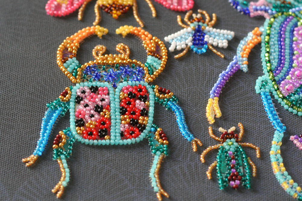Bead Embroidery Kit Ukraine DIY Craft Kit Seed Bead Kit a3h_531