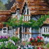 DIY Bead Embroidery Kit "House at the lake" 16.5"x11.8" / 42.0x30.0 cm