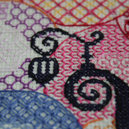 DIY Cross Stitch Kit "Boat" 15.7"x11.8"