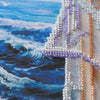 DIY Bead Embroidery Kit "Sea view" 15.9"x11.8" / 40.5x30.0 cm