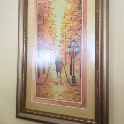 DIY Bead Embroidery Kit "Avenue" 9.4"x17.3" / 24.0x44.0 cm