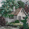 DIY Bead Embroidery Kit "Afloat house" 12.6"x11.8" / 32.0x30.0 cm