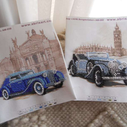 DIY Bead Embroidery Kit "Delage"  5.9"x5.9" / 15.0x15.0 cm