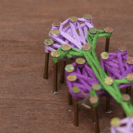 String Art Creative DIY Kit "Lavender" 7.5"x11.4" / 19.0x29.0 cm