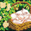 Canvas for bead embroidery "Siesta" 7.9"x6.3" / 20.0x16.0 cm