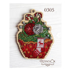 DIY Cross stitch kit on wood 