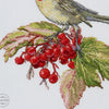 DIY Cross Stitch Kit "Nightingale" 7.9x8.7 in / 20.0x22.0 cm