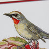 DIY Cross Stitch Kit "Nightingale" 7.9x8.7 in / 20.0x22.0 cm