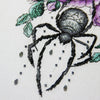 DIY Cross Stitch Kit "Spider" 4.5x7.5 in / 11.5x19.0 cm