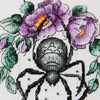 DIY Cross Stitch Kit "Spider" 4.5x7.5 in / 11.5x19.0 cm