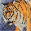 DIY Cross Stitch Kit "Tiger" 11.4x6.7 in / 29.0x17.0 cm