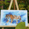 DIY Cross Stitch Kit "Tiger" 11.4x6.7 in / 29.0x17.0 cm