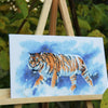 DIY Cross Stitch Kit "Tiger" 11.4x6.7 in / 29.0x17.0 cm