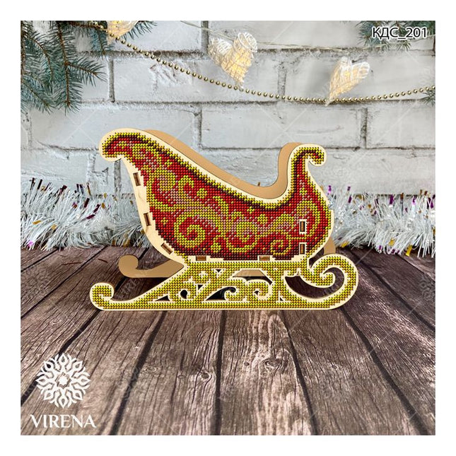 DIY Christmas sleigh kit "Christmas sleigh"