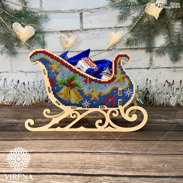 DIY Christmas sleigh kit "Christmas sleigh"