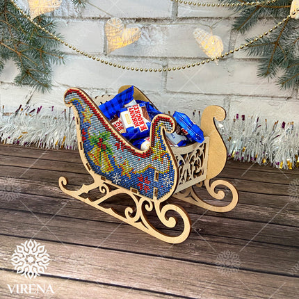 DIY Christmas sleigh kit "Christmas sleigh"