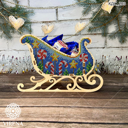 DIY Christmas sleigh kit "Christmas sleigh"