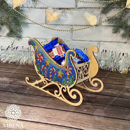 DIY Christmas sleigh kit "Christmas sleigh"