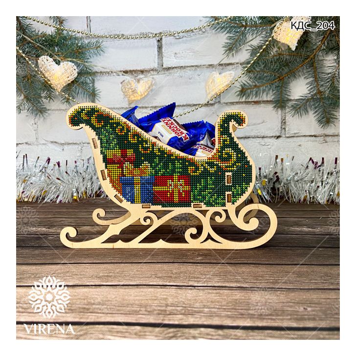 DIY Christmas sleigh kit "Christmas sleigh"