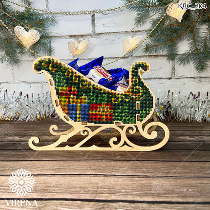 DIY Christmas sleigh kit "Christmas sleigh"