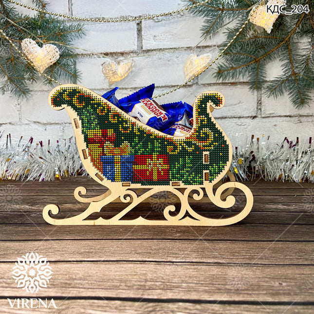 DIY Christmas sleigh kit "Christmas sleigh"