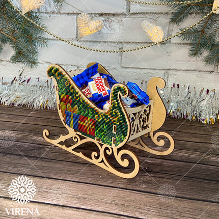 DIY Christmas sleigh kit "Christmas sleigh"