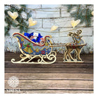 DIY Christmas sleigh kit 