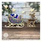DIY Christmas sleigh kit 