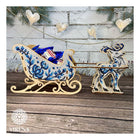 DIY Christmas sleigh kit 