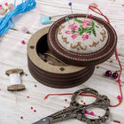 Craft kit for creating a pin cushion