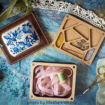 Craft kit for creating a pin cushion