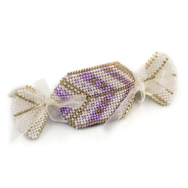3D Christmas tree toy "Candy", DIY Embroidery kit