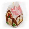 3D Christmas tree toy "Christmas house", DIY Embroidery kit, Christmas decor, Christmas gifts