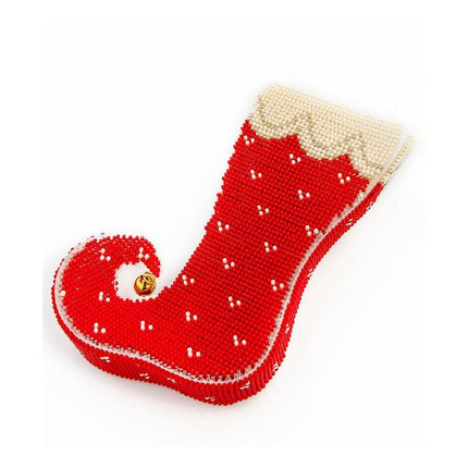 3D Christmas tree toy "Christmas Stocking", DIY Embroidery kit, Christmas decor, Christmas gifts